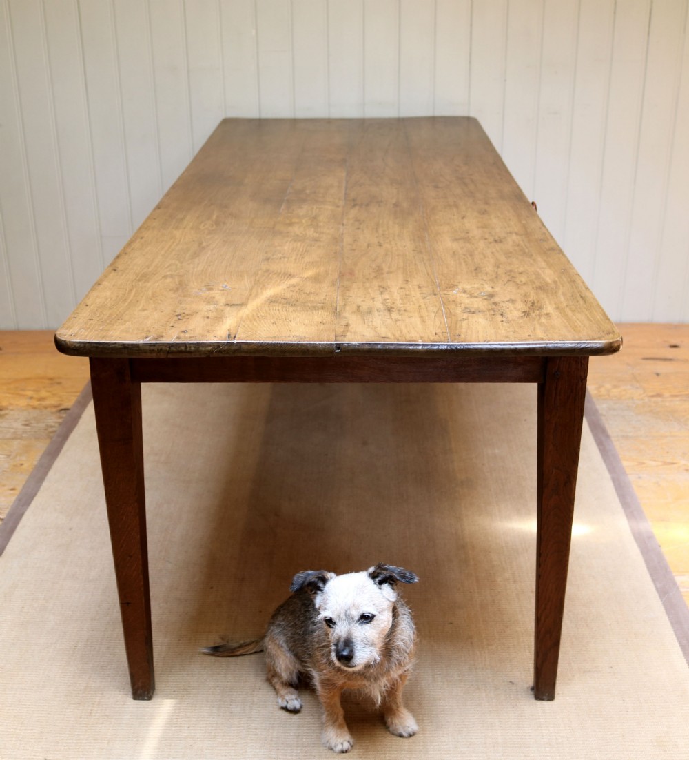 French Oak Farmhouse Table View VII