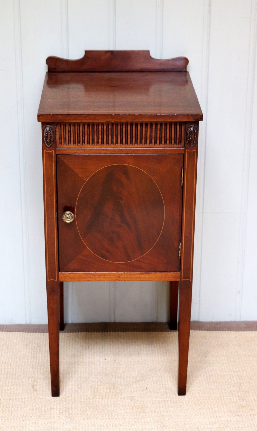 French Mahogany Bedside Cabinet View II