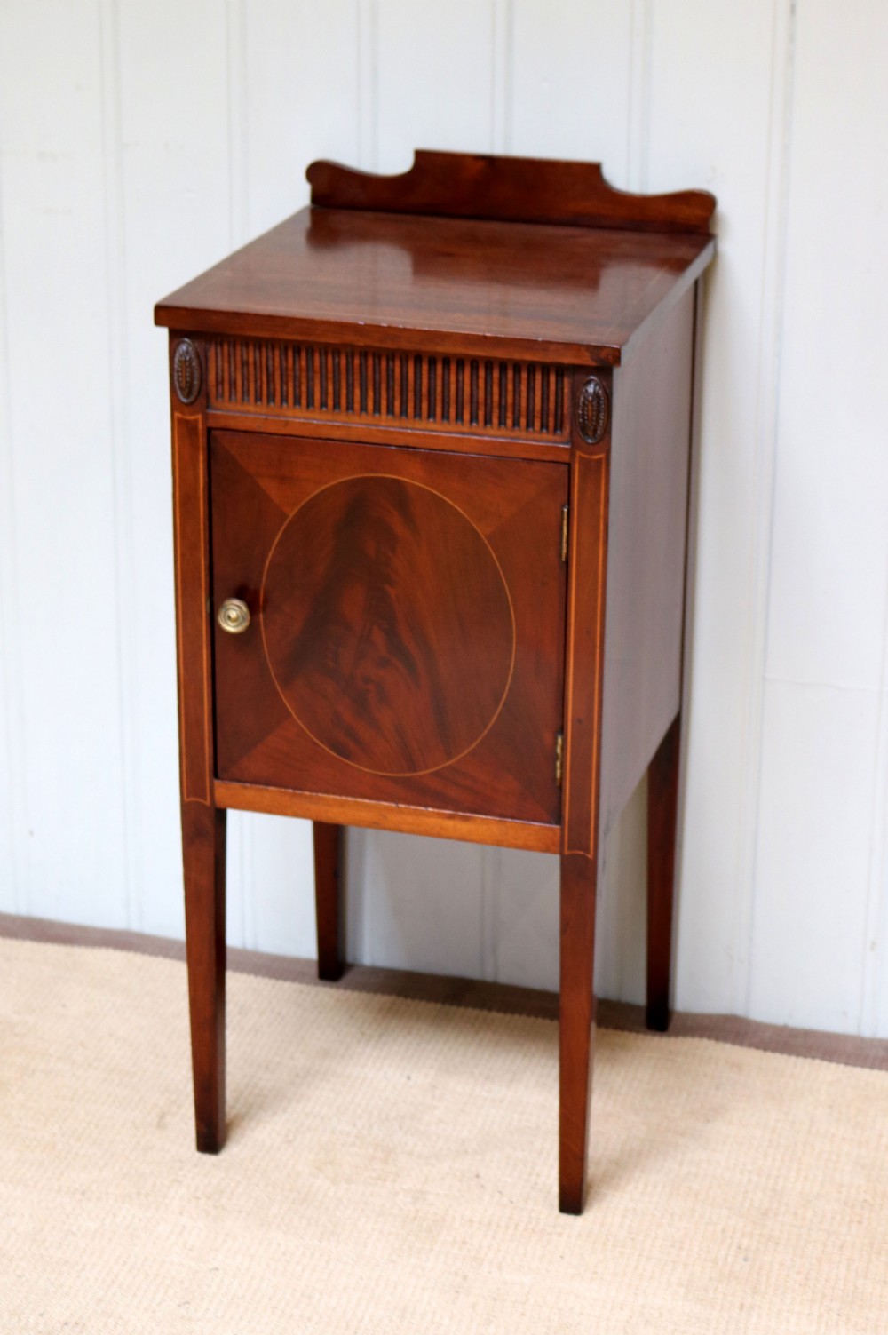 French Mahogany Bedside Cabinet View III