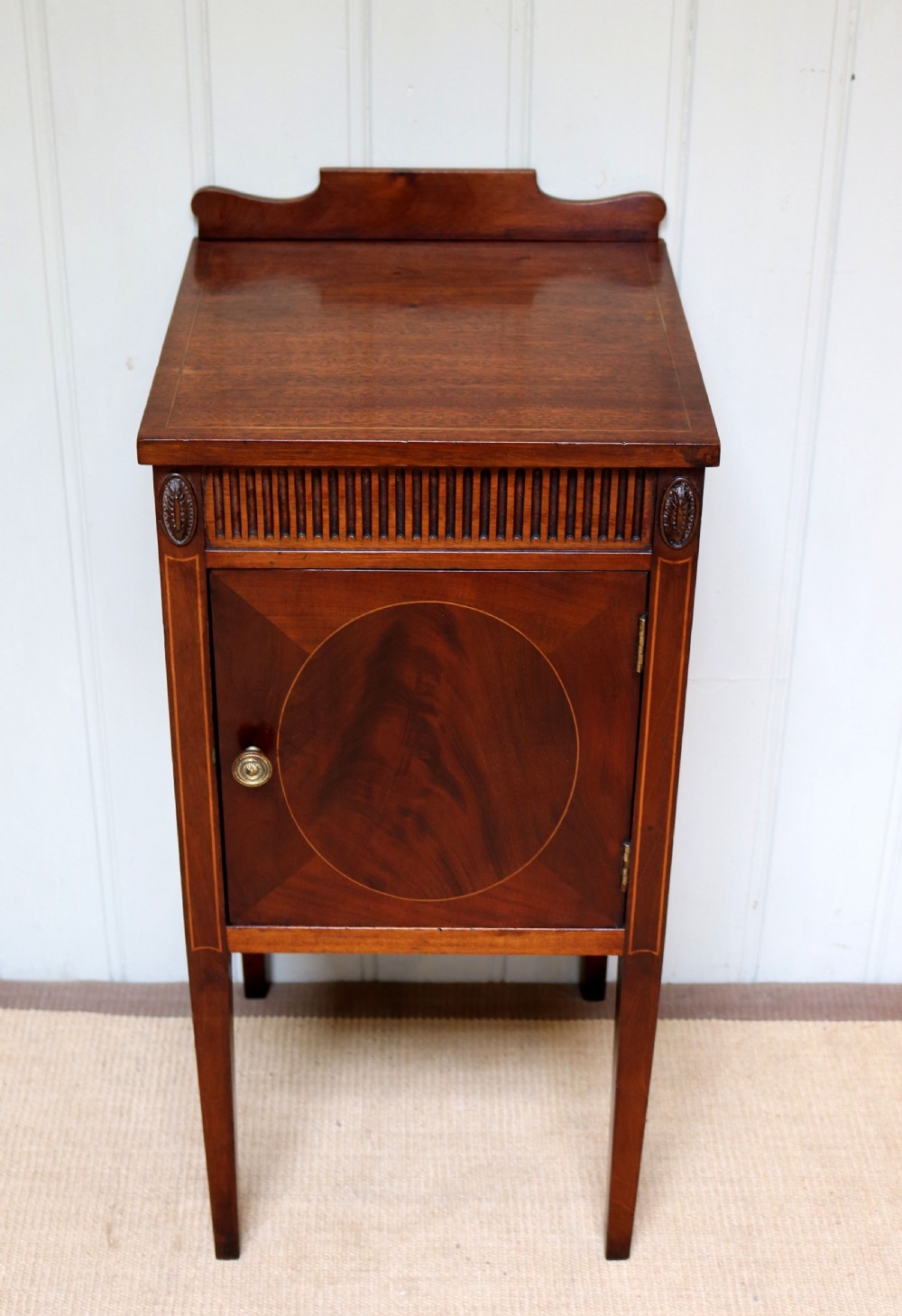 French Mahogany Bedside Cabinet View VIII