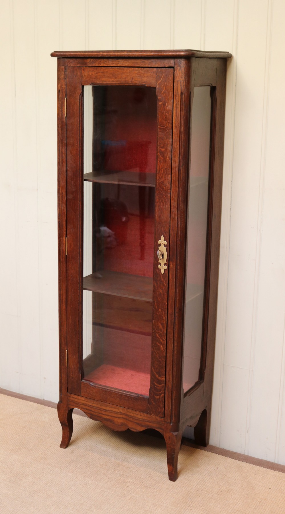 French Oak Display Cabinet  View VIII