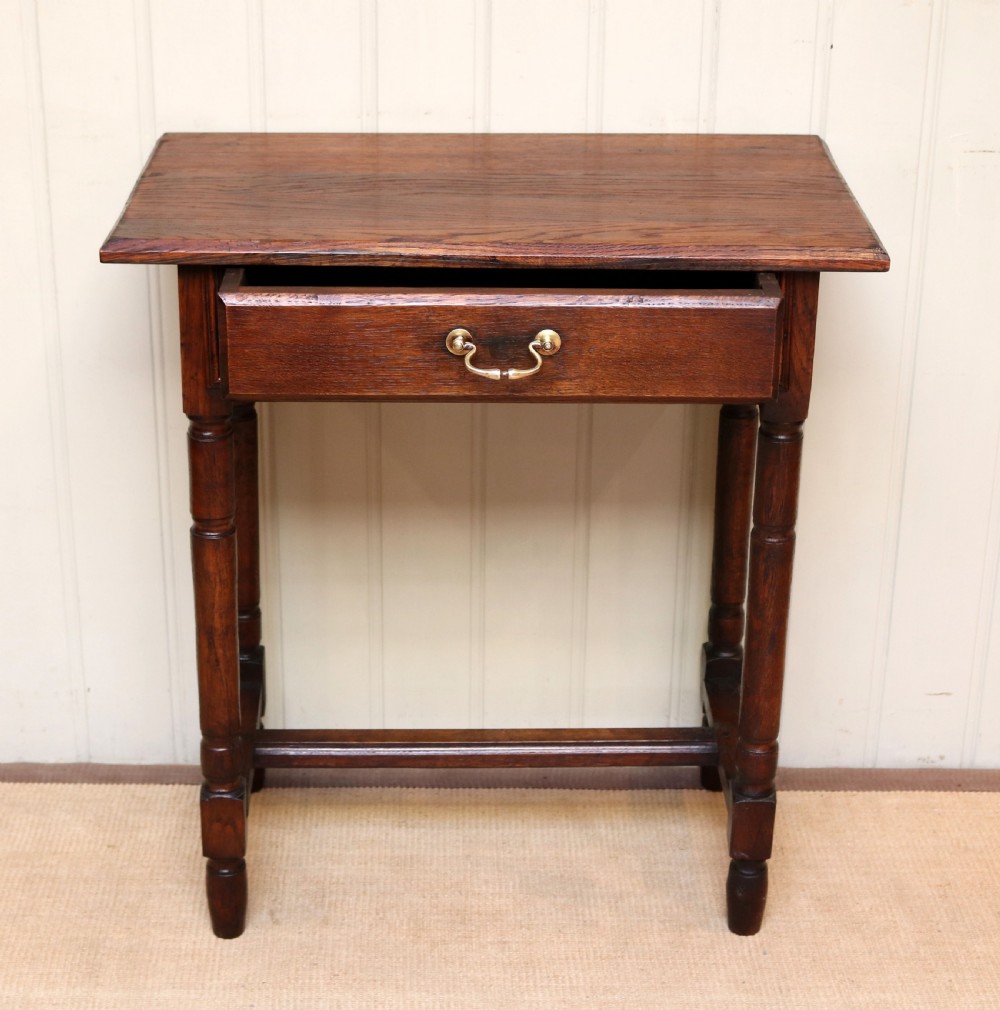 French Oak Side Table View IV