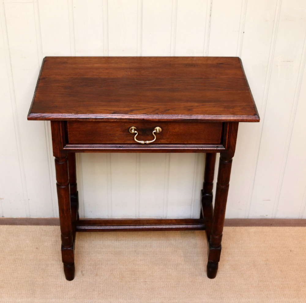 French Oak Side Table View V