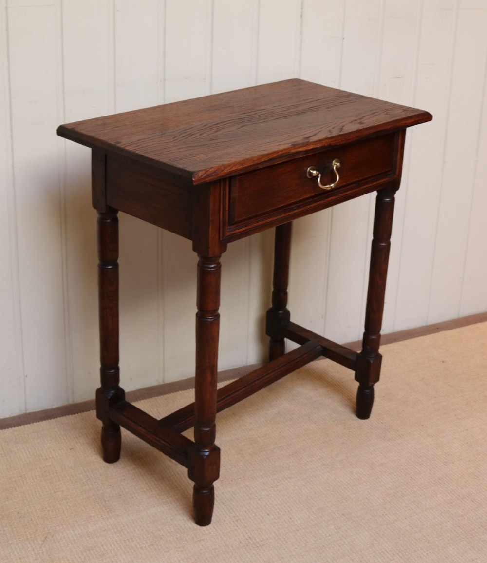 French Oak Side Table View VII