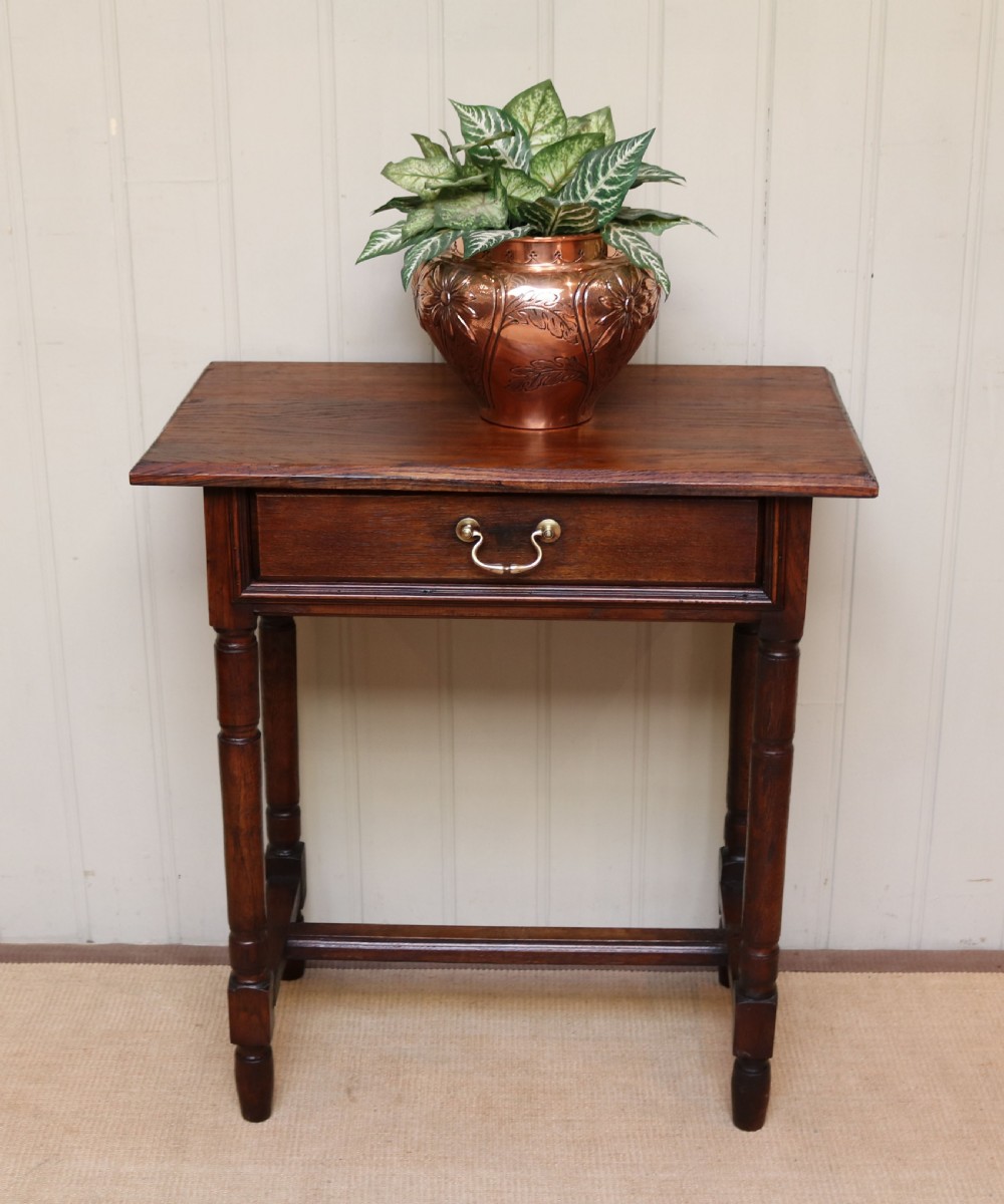 French Oak Side Table View VIII