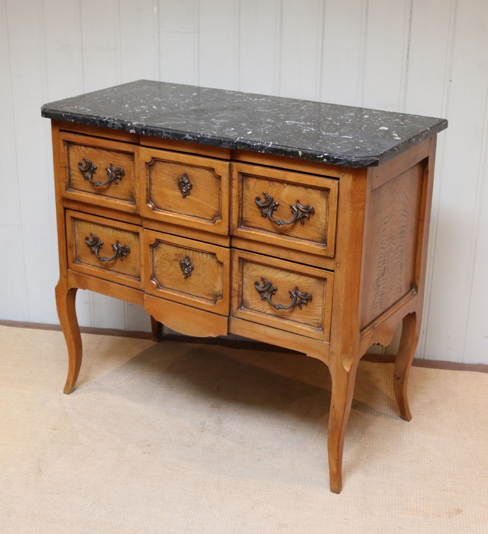 French Chestnut Marble Top Chest Of Drawer  View VII