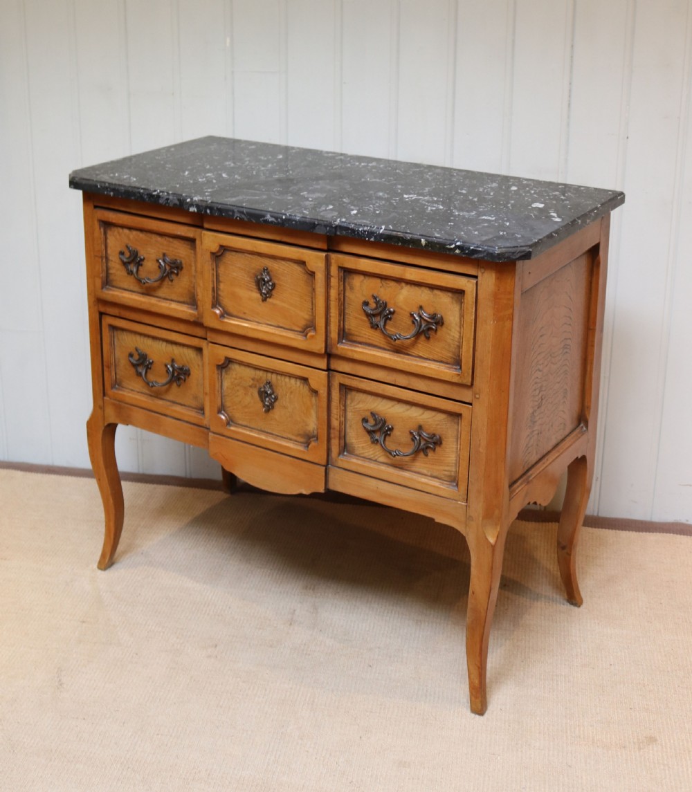 French Chestnut Marble Top Chest Of Drawer  View VIII