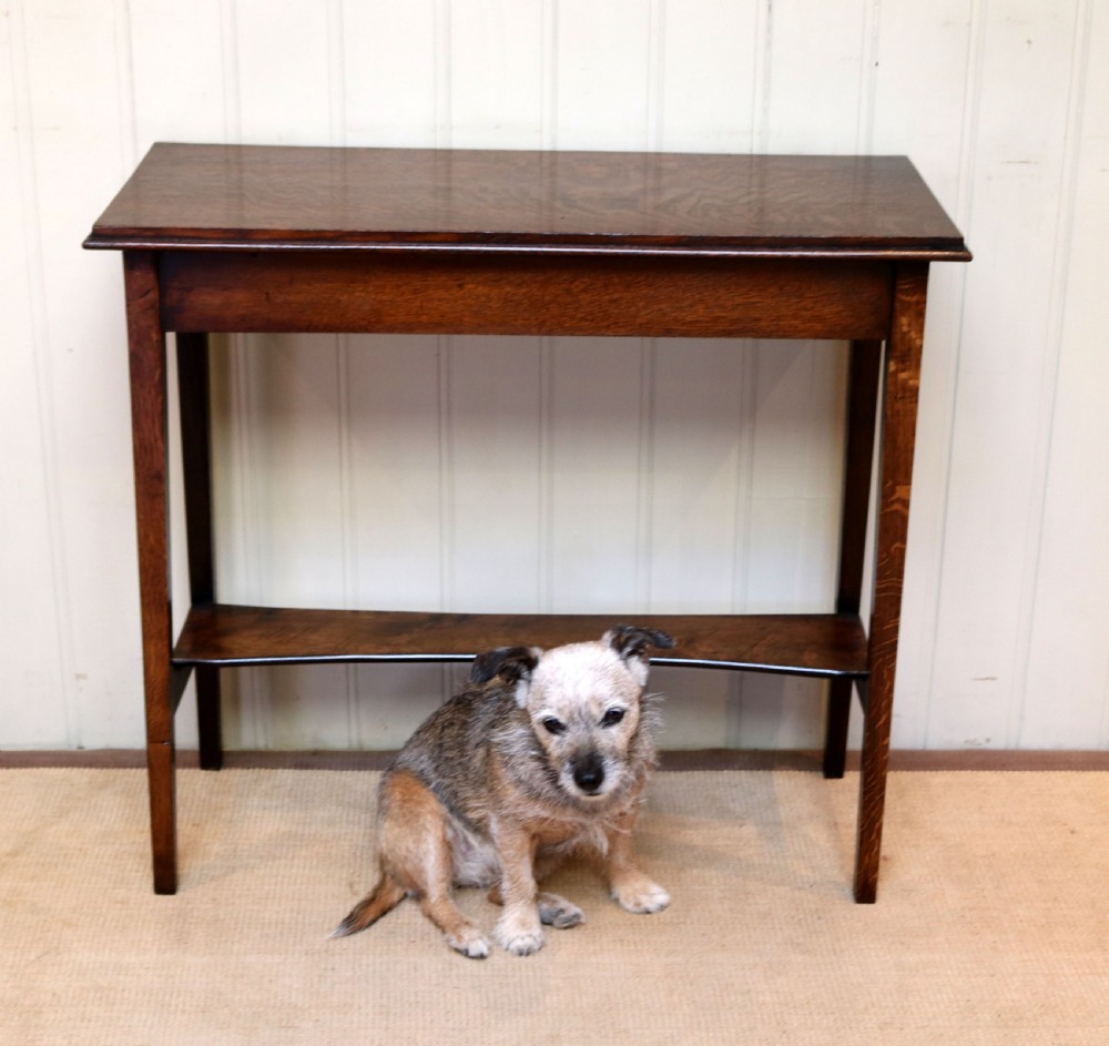 French Oak Hall Table View III