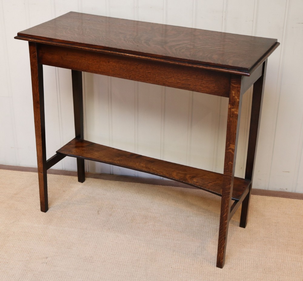 French Oak Hall Table View V