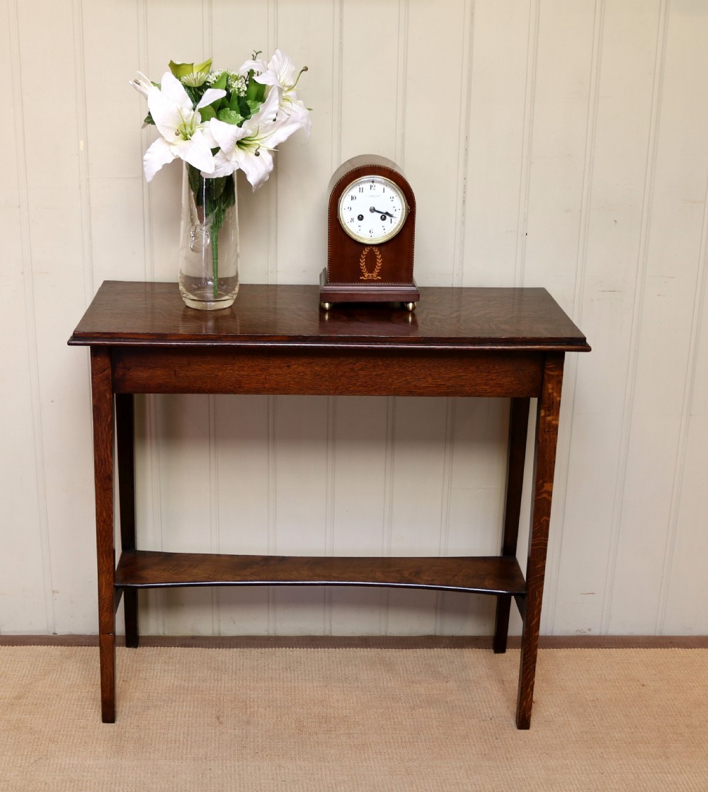 French Oak Hall Table View VII