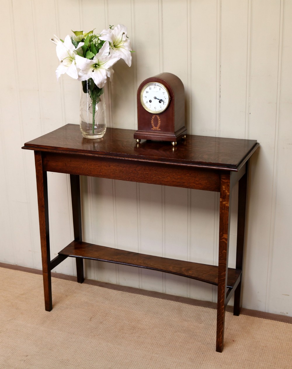 French Oak Hall Table View VIII