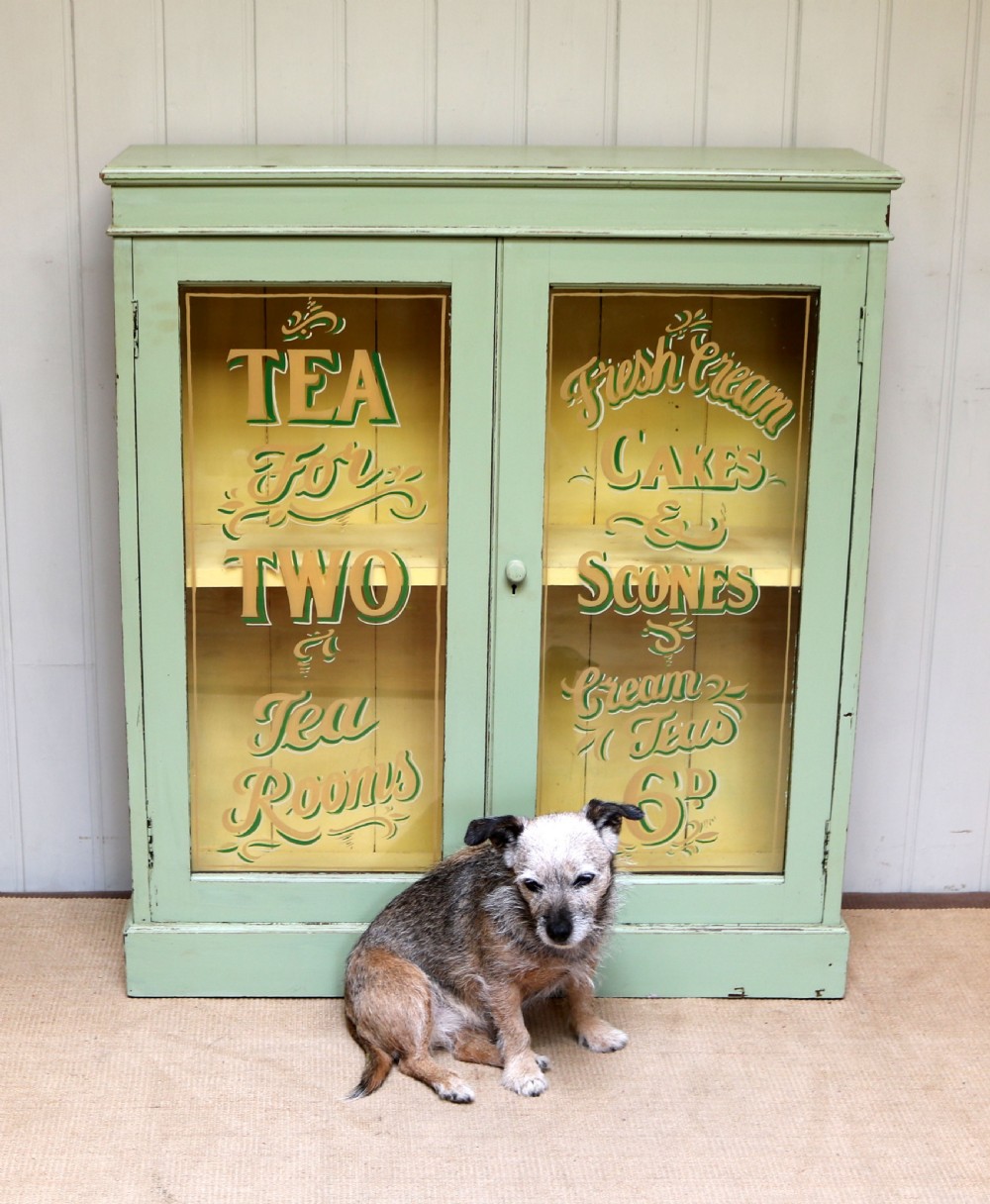 Painted Sign Written Bookcase View II