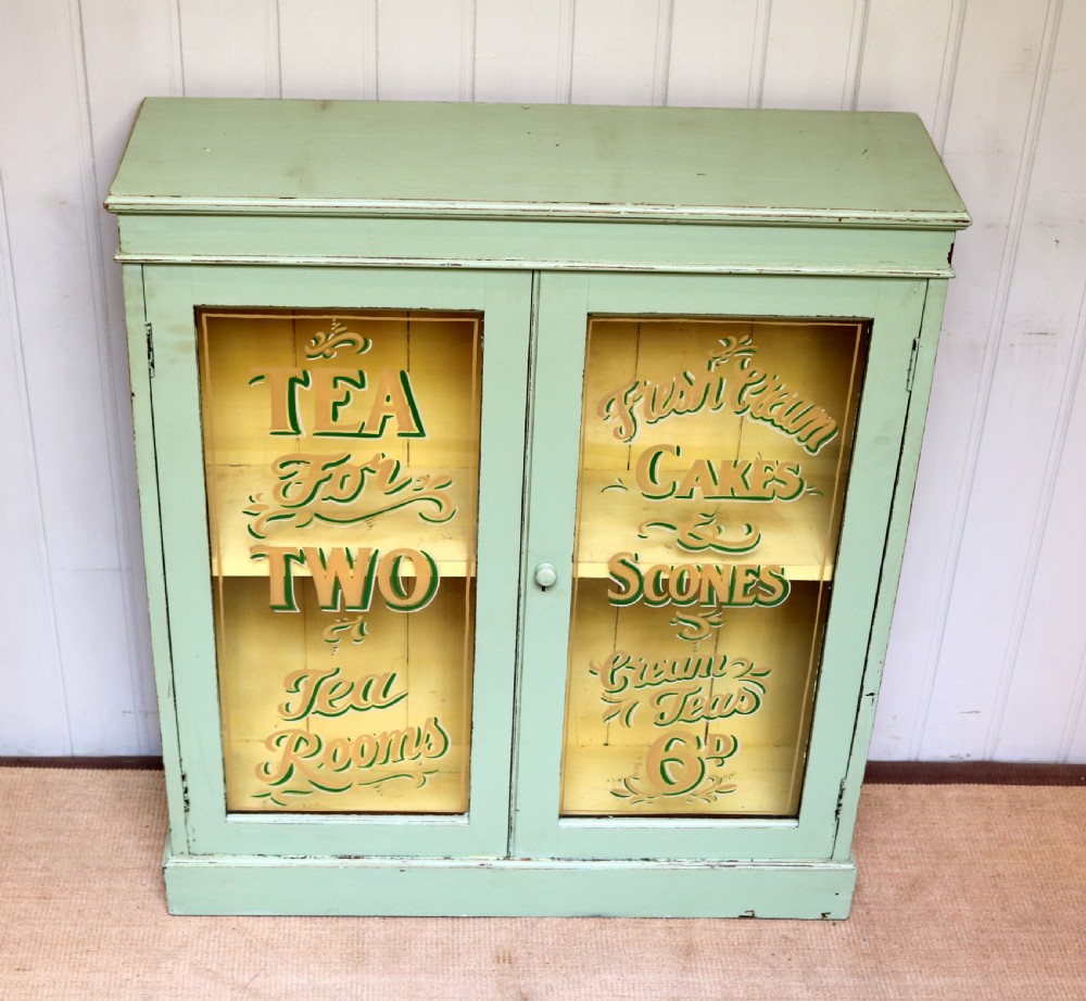 Painted Sign Written Bookcase View III