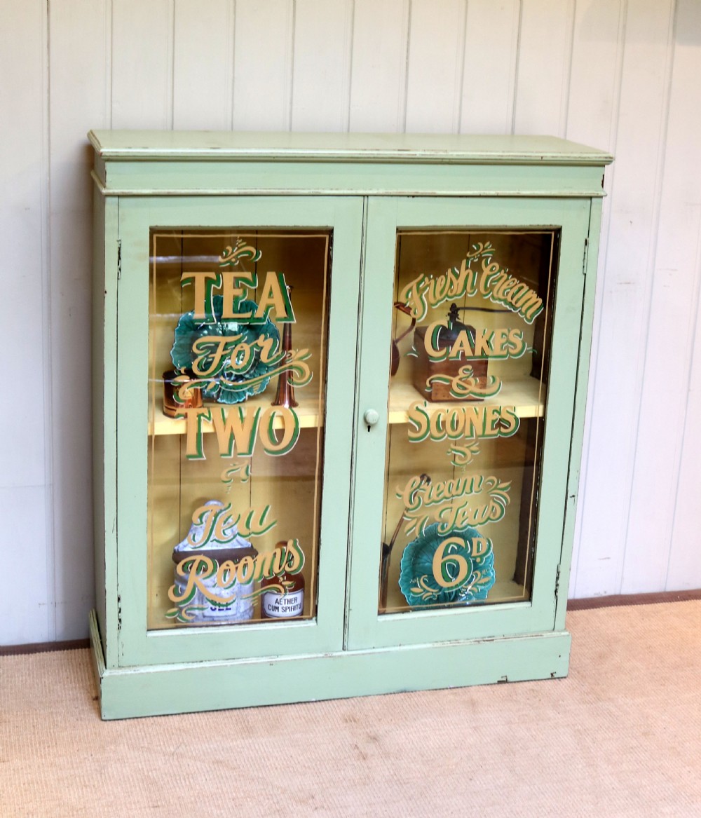 Painted Sign Written Bookcase View IV