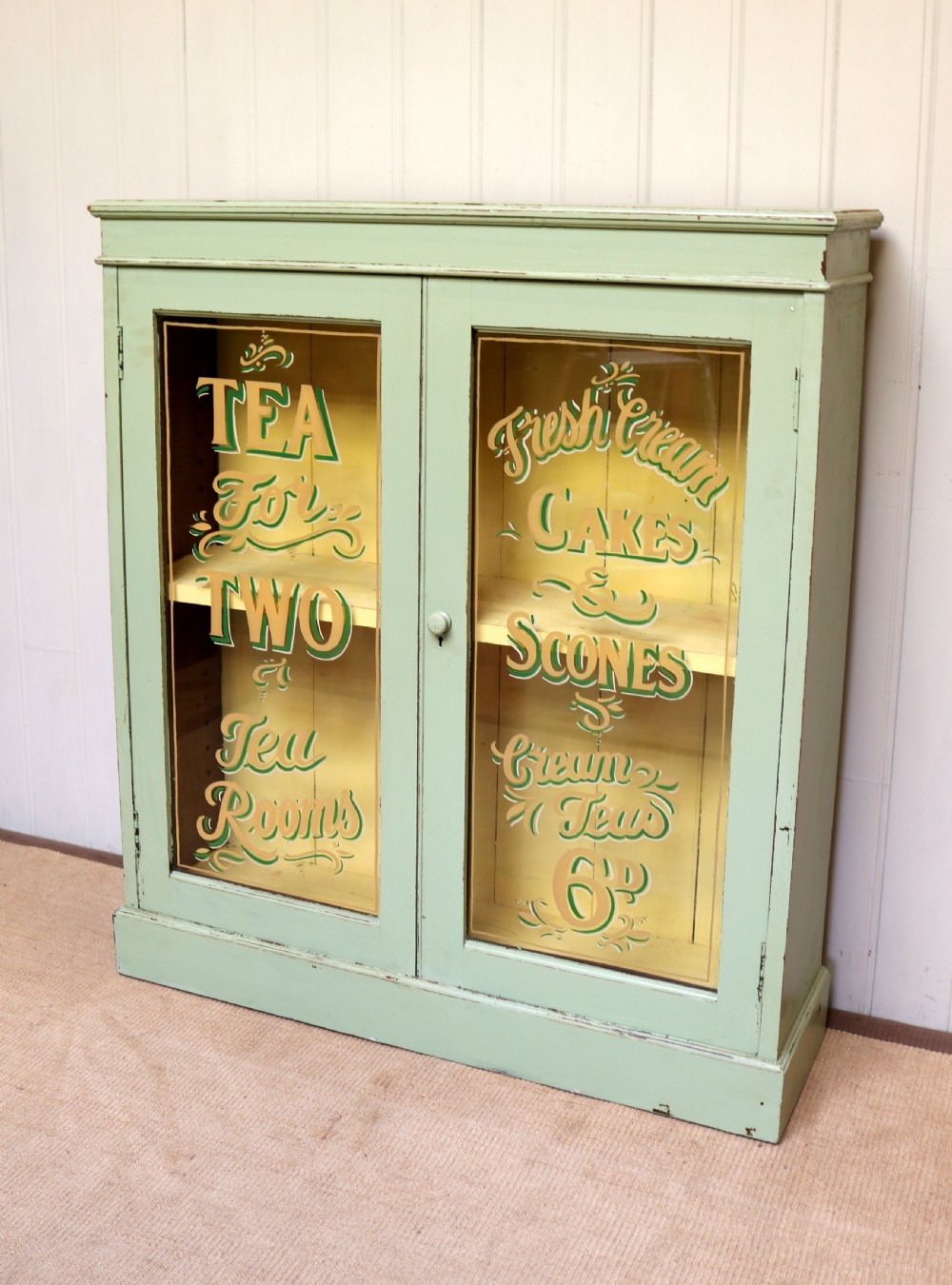 Painted Sign Written Bookcase View VIII