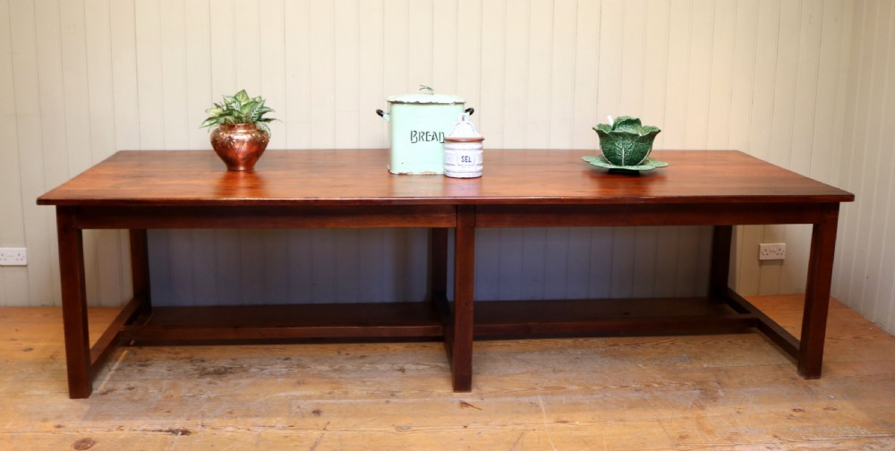 Large Twelve Seat Plus French Refectory Table 