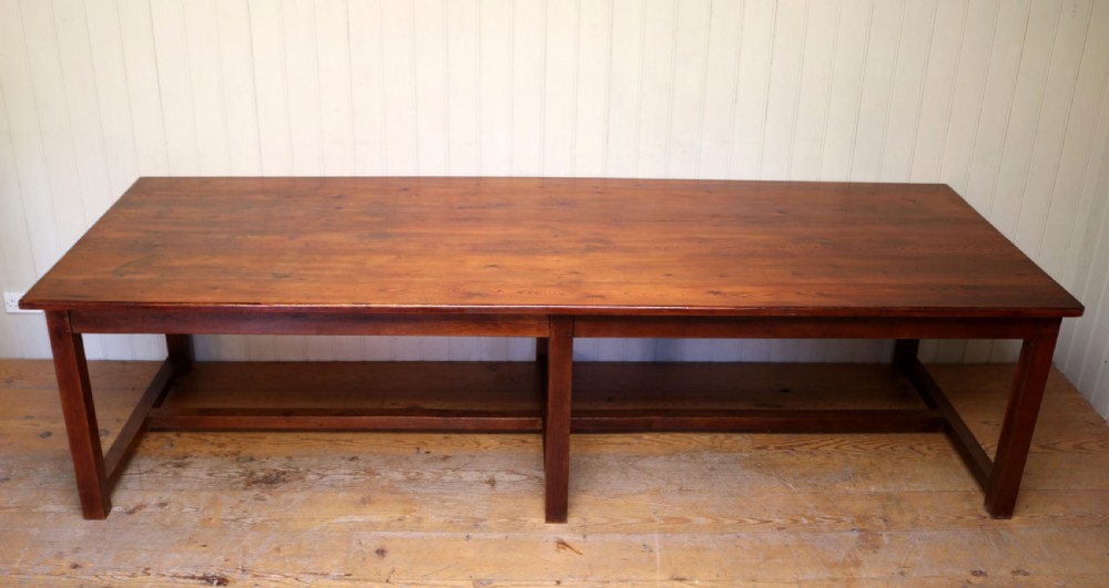 Large Twelve Seat Plus French Refectory Table  View II