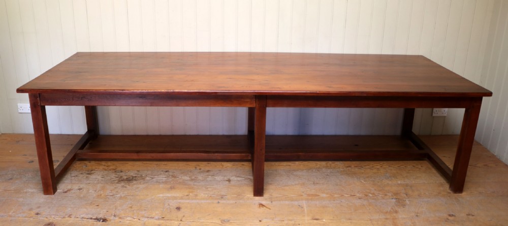 Large Twelve Seat Plus French Refectory Table  View V