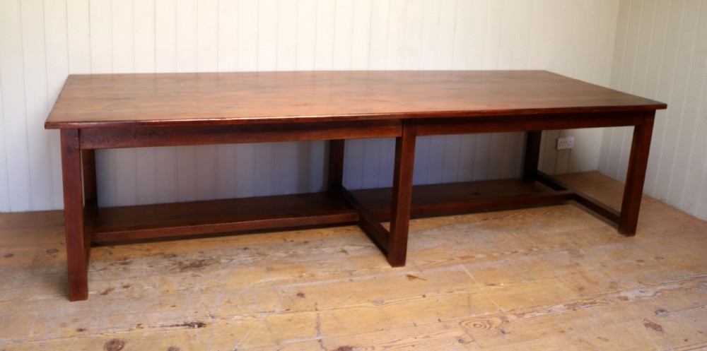 Large Twelve Seat Plus French Refectory Table  View VII