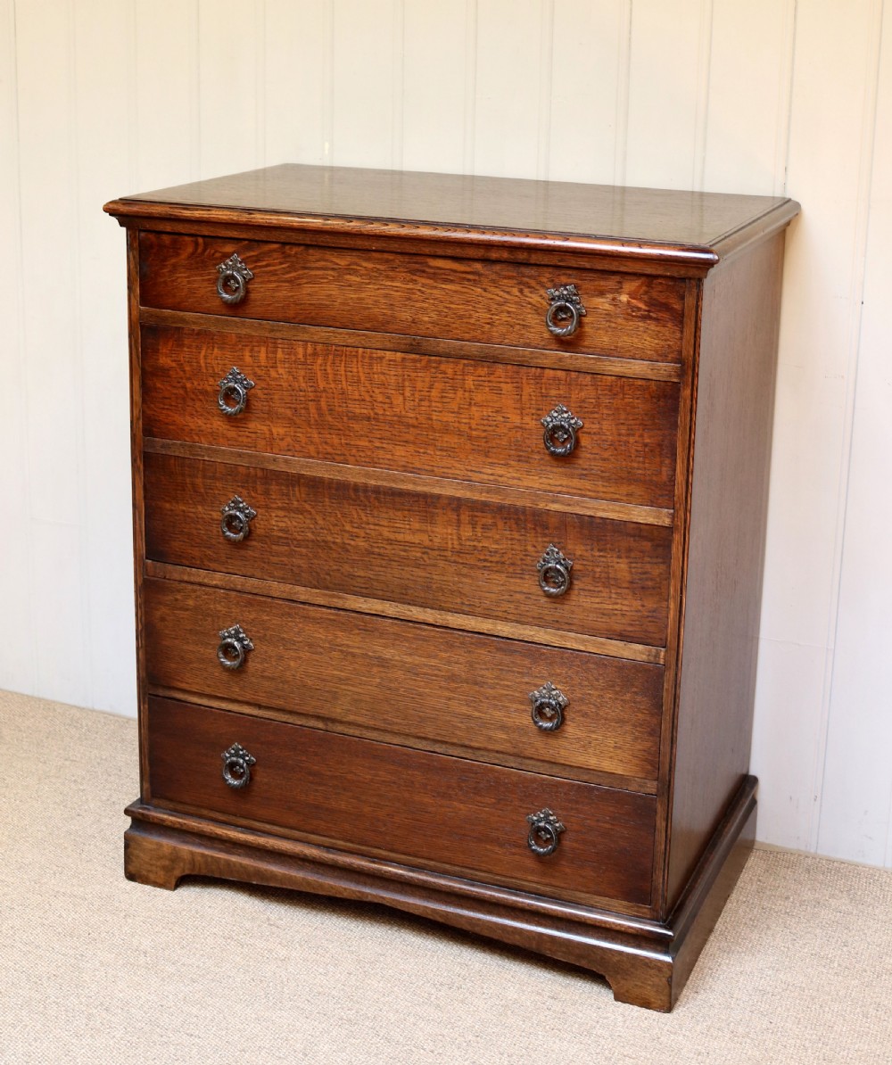 Oak Chest Of Drawers View III
