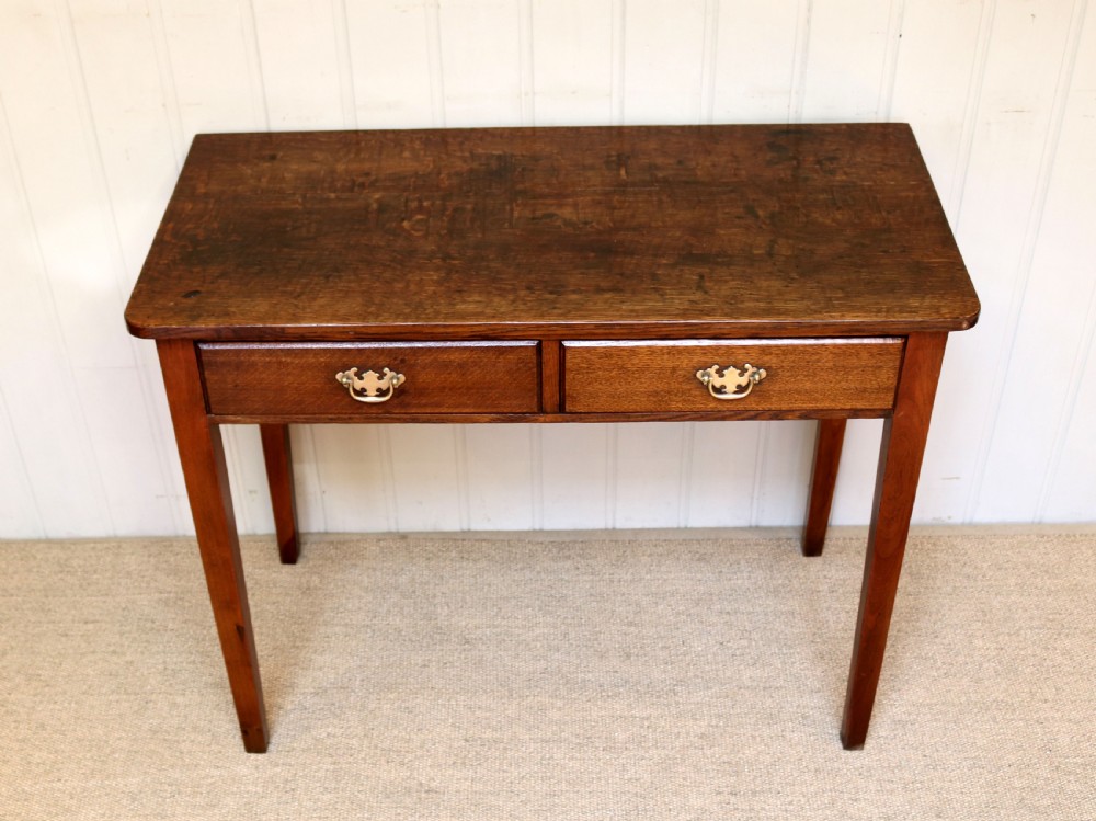 Georgian Oak Side Table View II