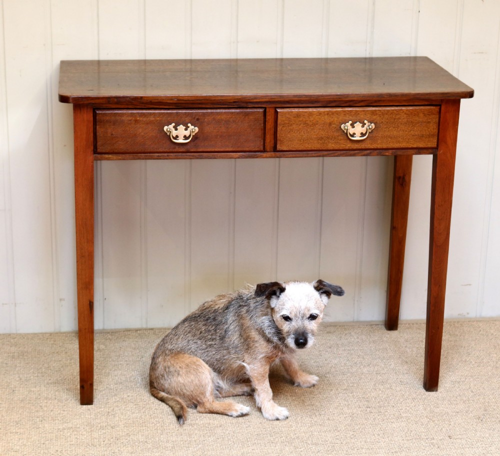 Georgian Oak Side Table View IV