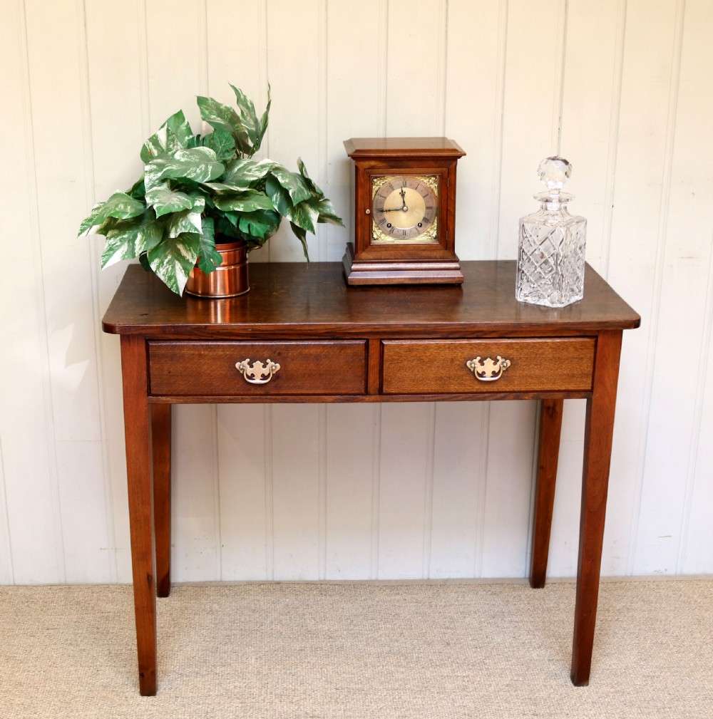 Georgian Oak Side Table View VII