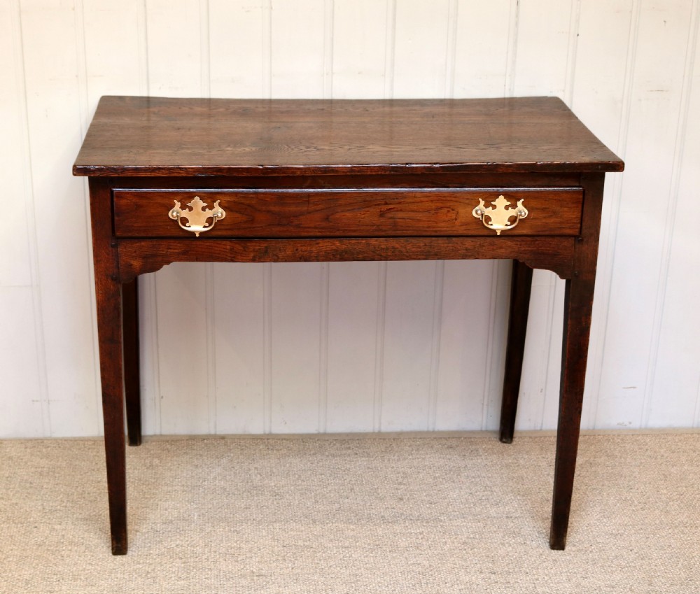 Georgian Oak Side Table 