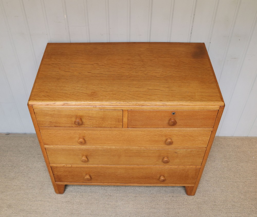 Light Oak Cotswolds Style Chest Of Drawers View IV
