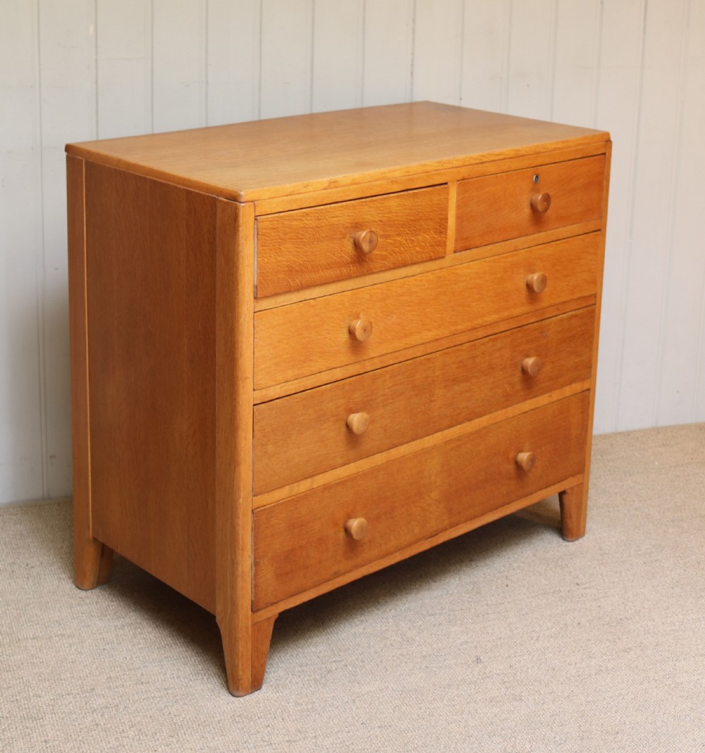 Light Oak Cotswolds Style Chest Of Drawers View VI
