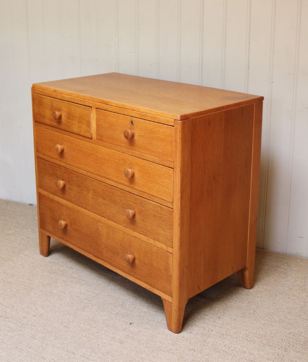 Light Oak Cotswolds Style Chest Of Drawers View VII