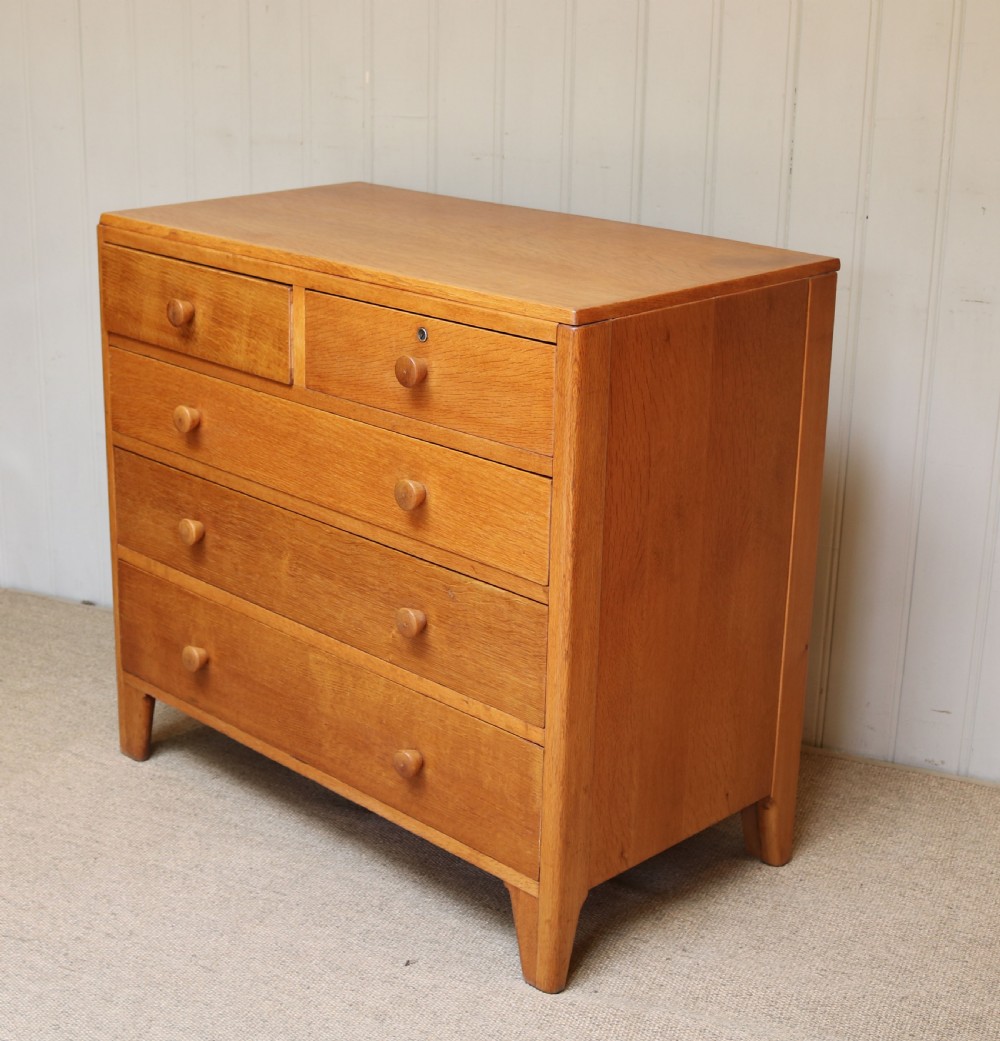 Light Oak Cotswolds Style Chest Of Drawers View VIII