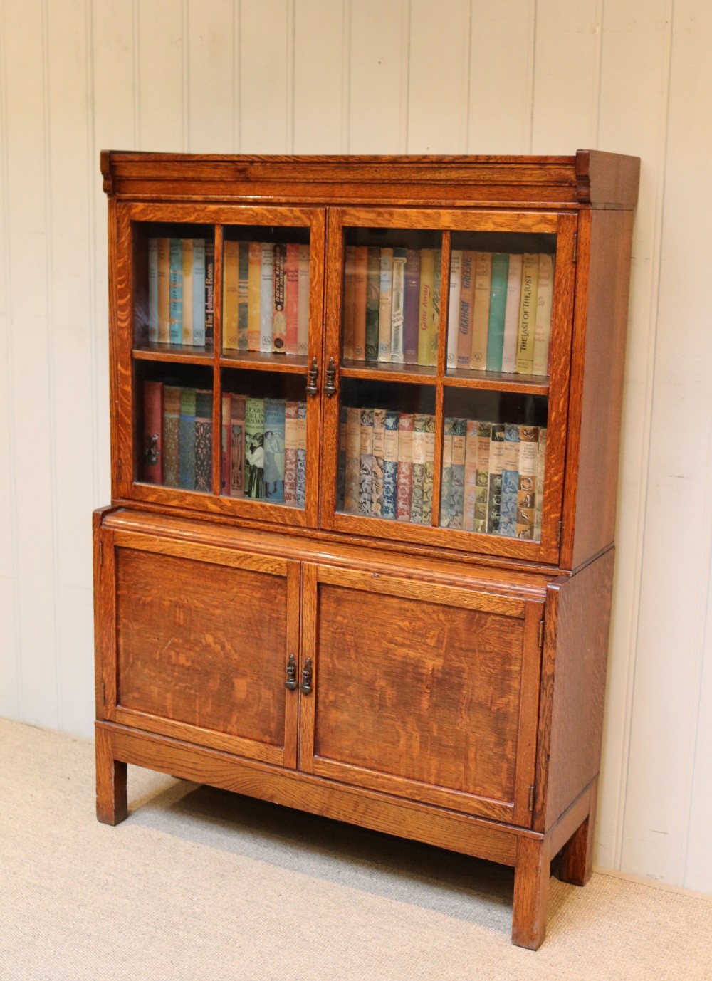 Oak Stacking Bookcase  View III