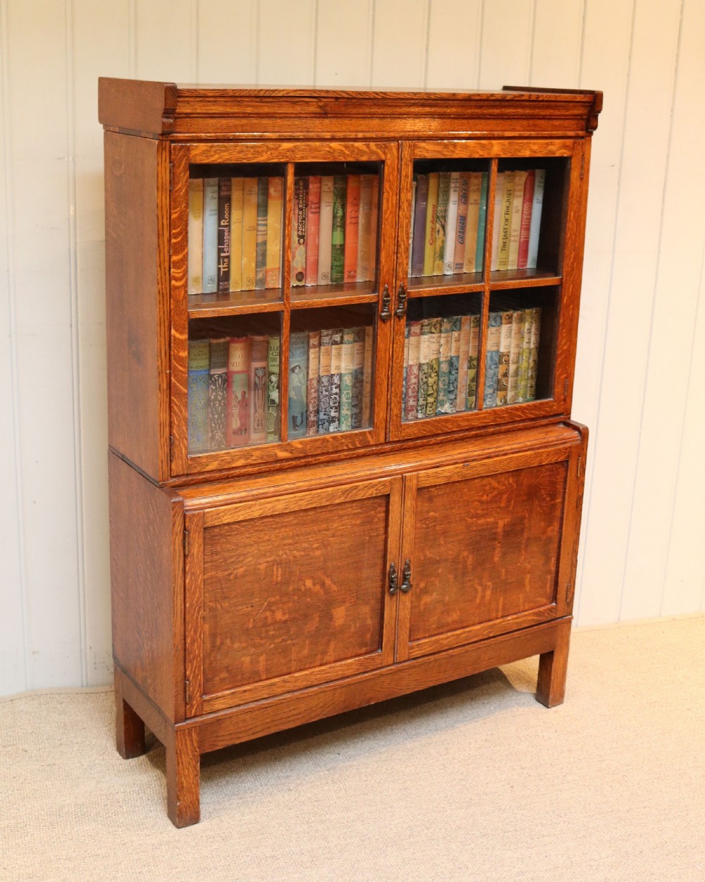 Oak Stacking Bookcase  View VII