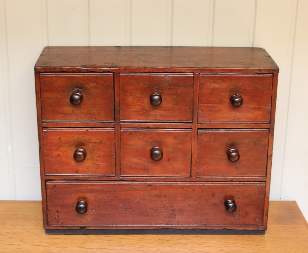 Rustic Victorian Collectors Drawers