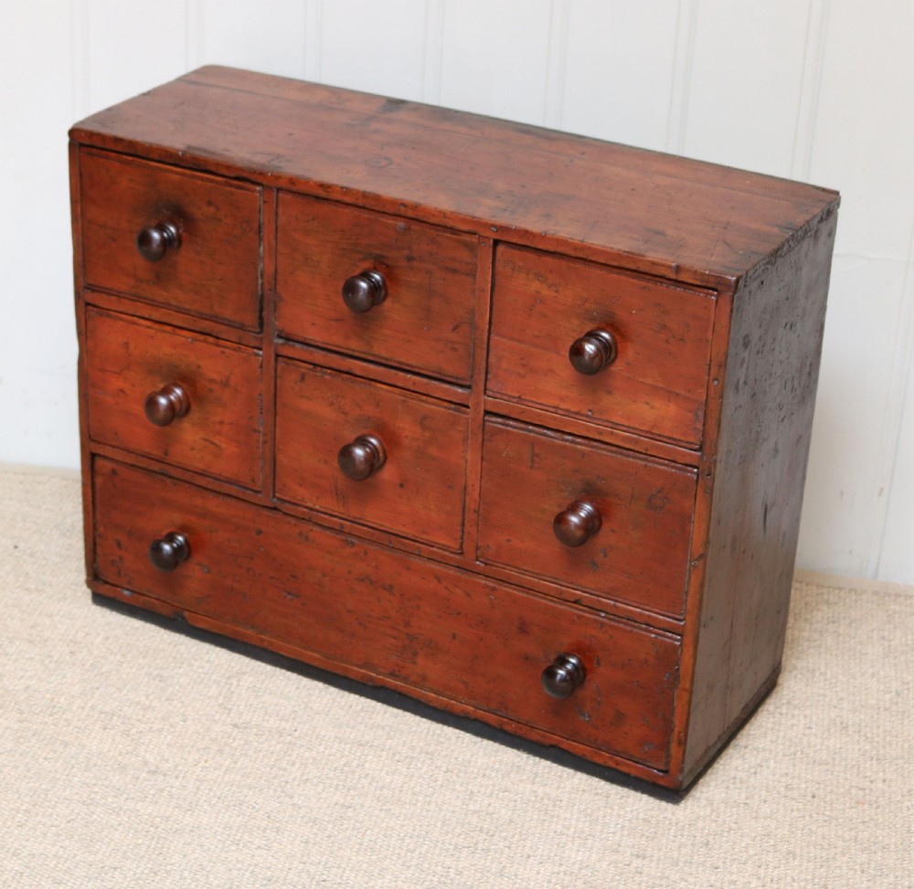 Rustic Victorian Collectors Drawers View VI