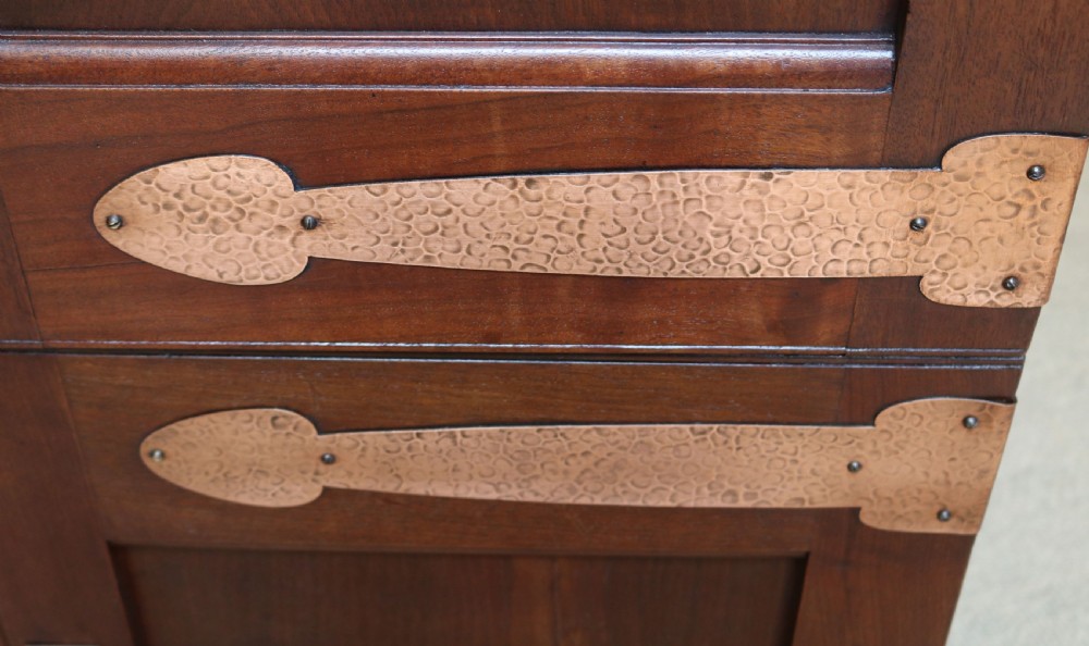Arts And Crafts Walnut Cupboard  View V