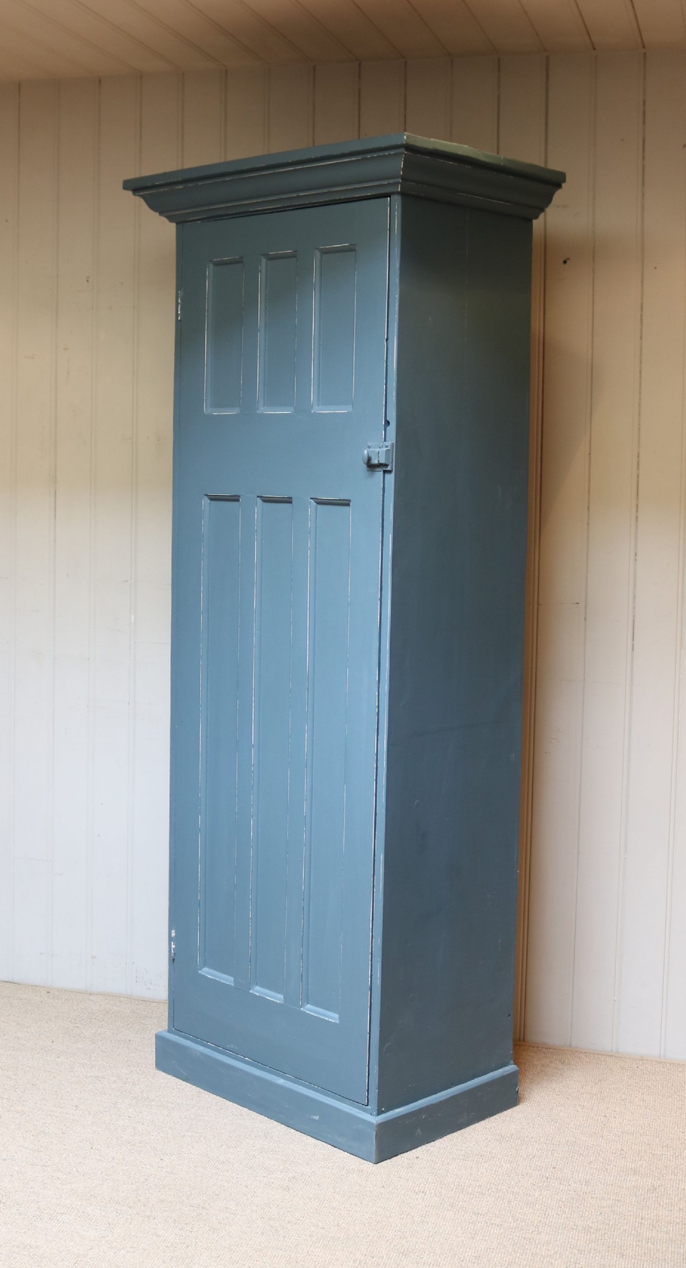 French Painted Hall Cupboard  View II