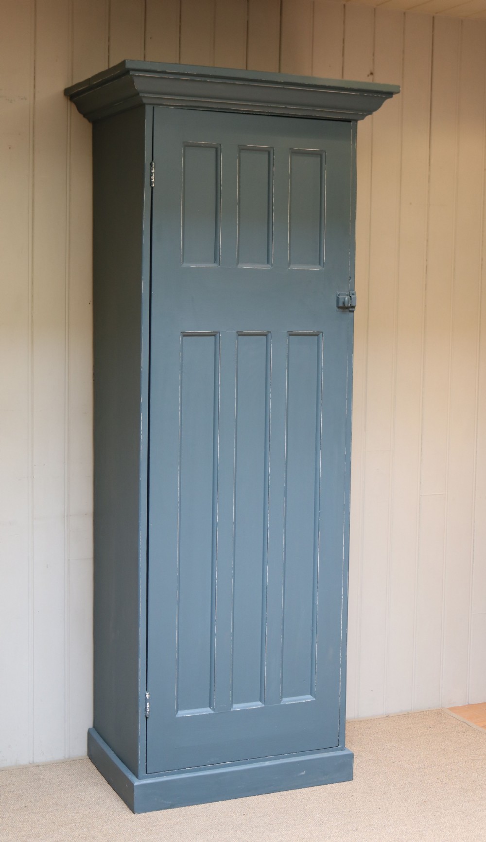 French Painted Hall Cupboard  View III