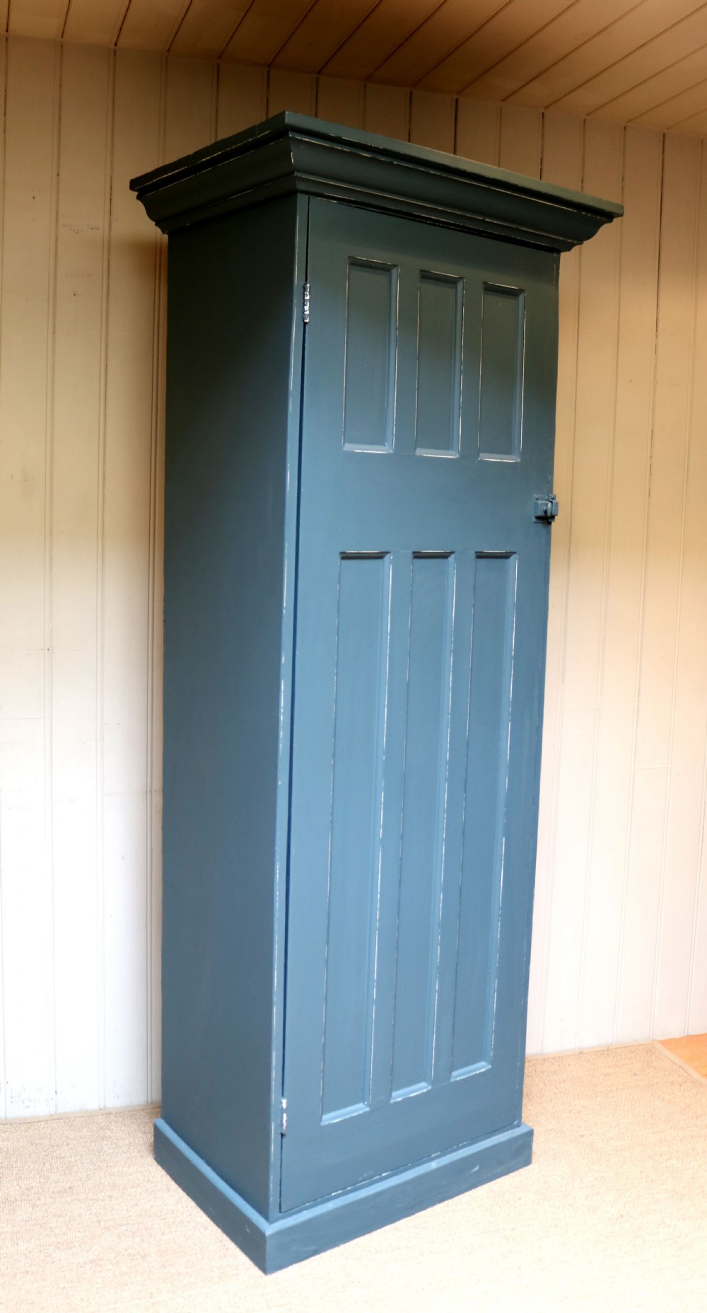 French Painted Hall Cupboard  View VI