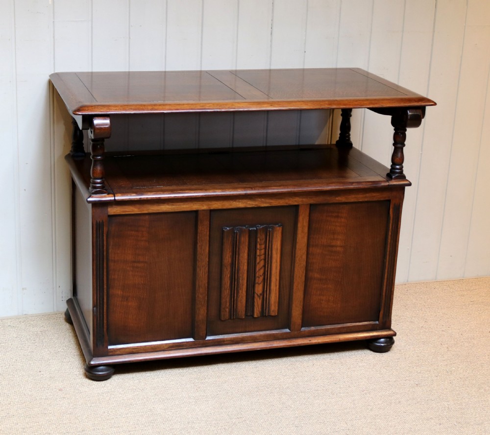 Oak Monks Bench  View II