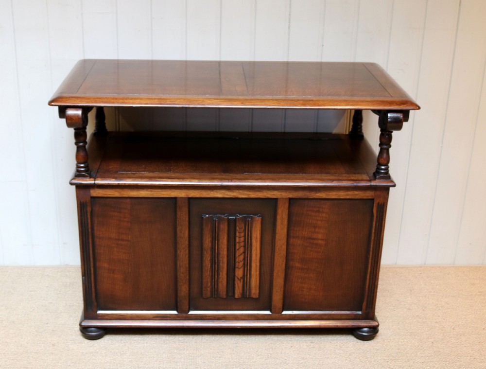 Oak Monks Bench  View IV