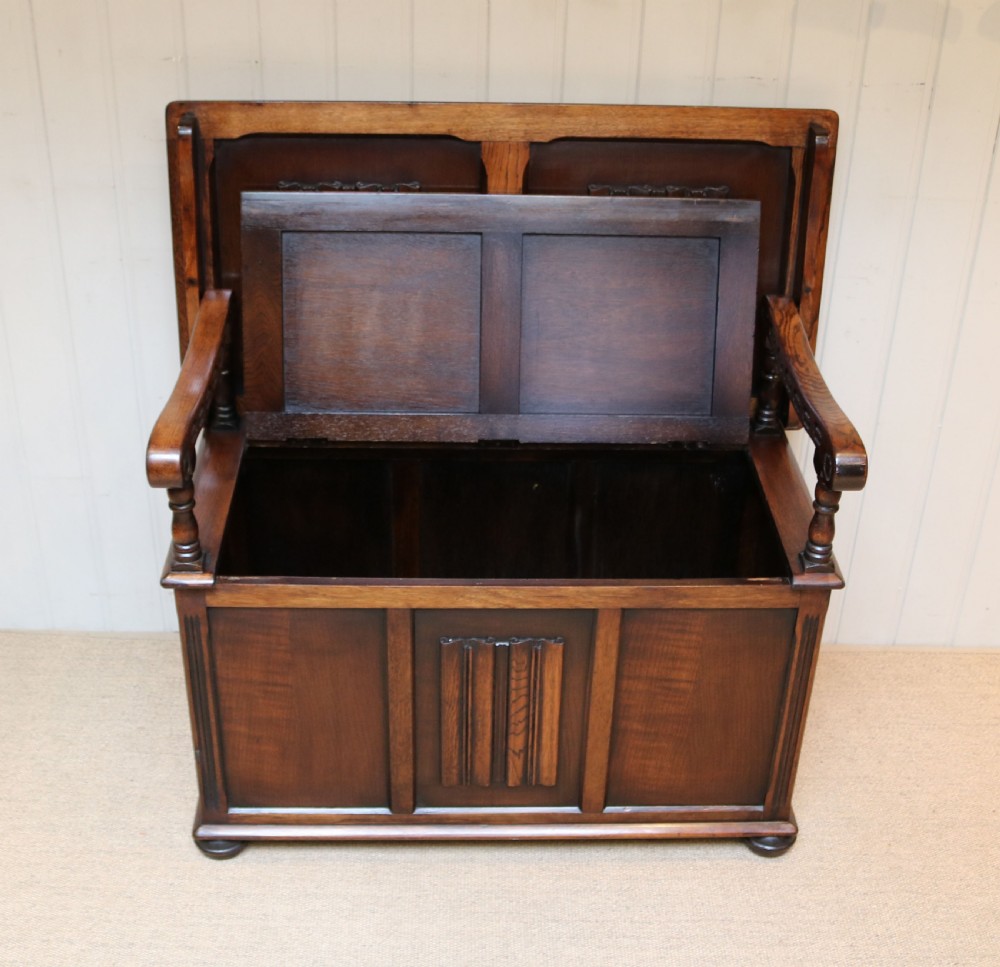 Oak Monks Bench  View VII