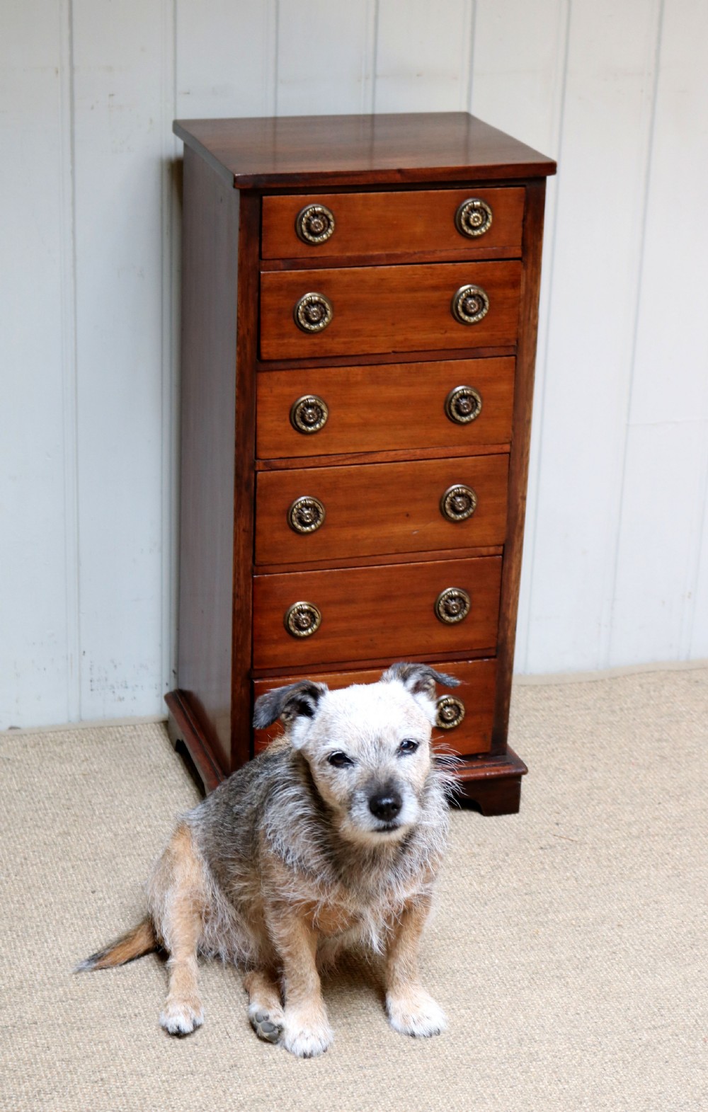 Small Proportioned Mahogany Chest Of Drawers  View II