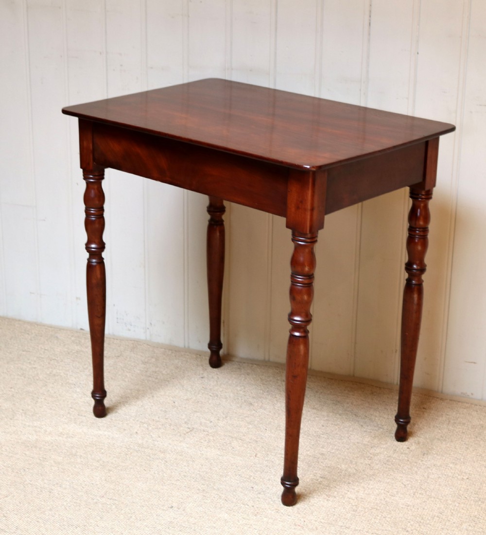 Victorian Mahogany Side Table  View II