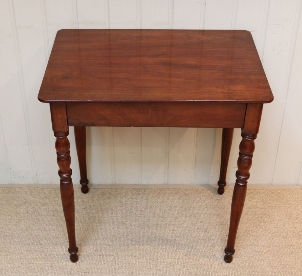 Victorian Mahogany Side Table  View III