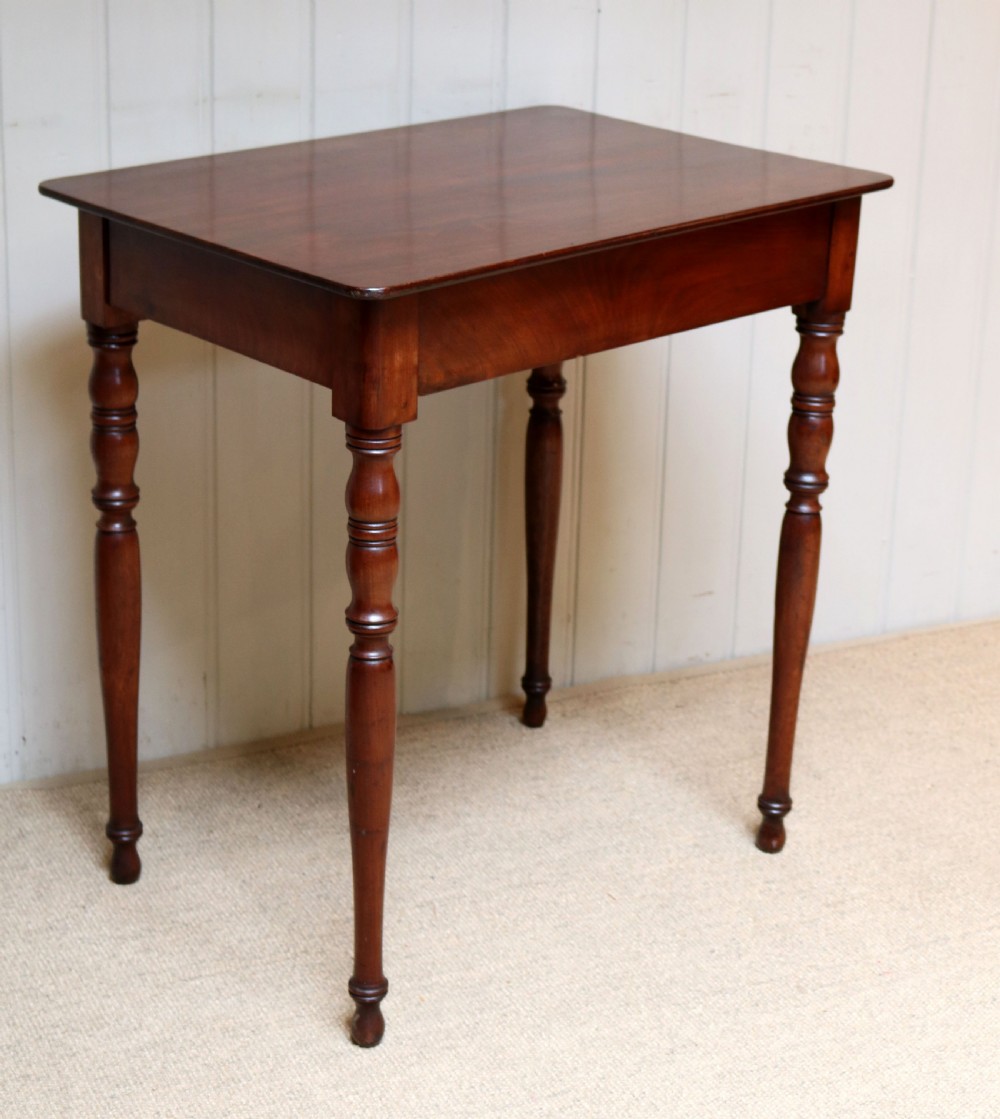 Victorian Mahogany Side Table  View IV