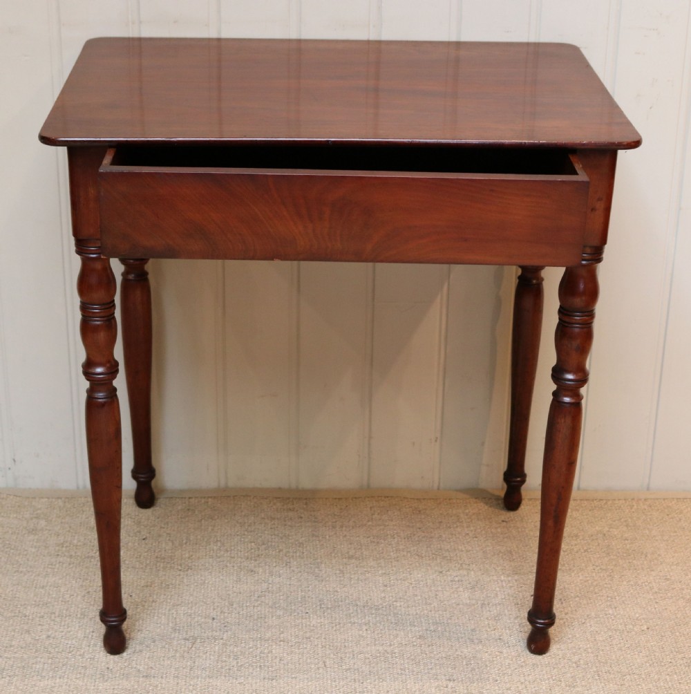 Victorian Mahogany Side Table  View V