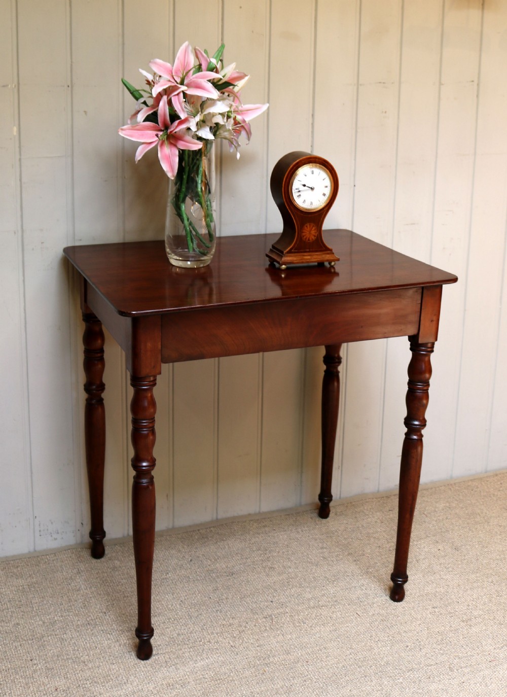 Victorian Mahogany Side Table  View VI