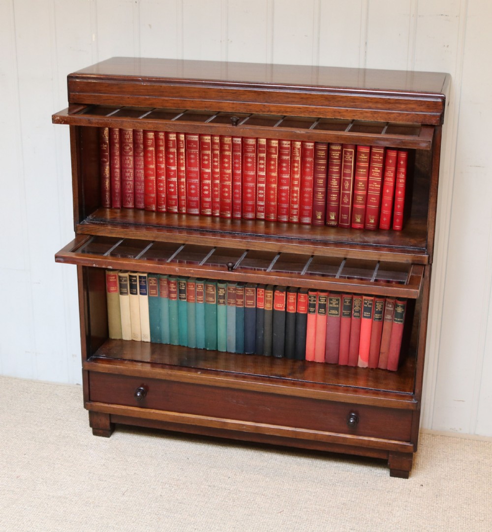 Mahogany Stacking Bookcase  View II